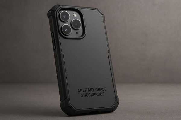 Matte Finish Shockproof Phone Case Military Grade