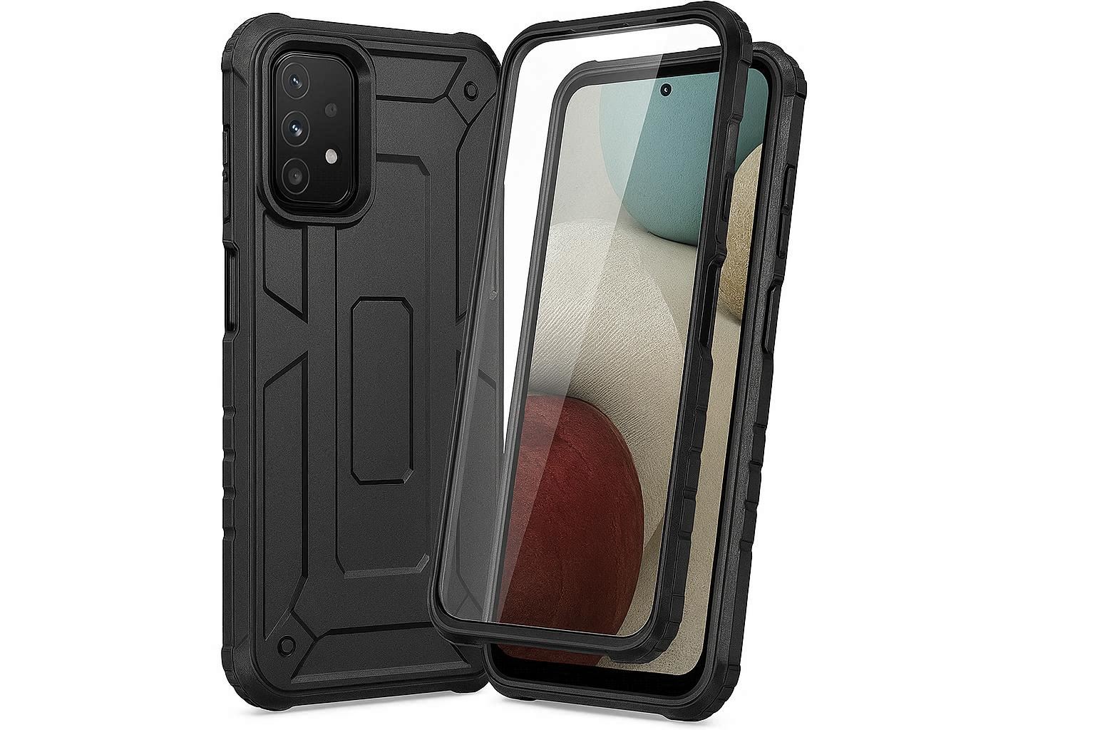 Shockproof Rugged Case with Screen Protector Included - Image 1