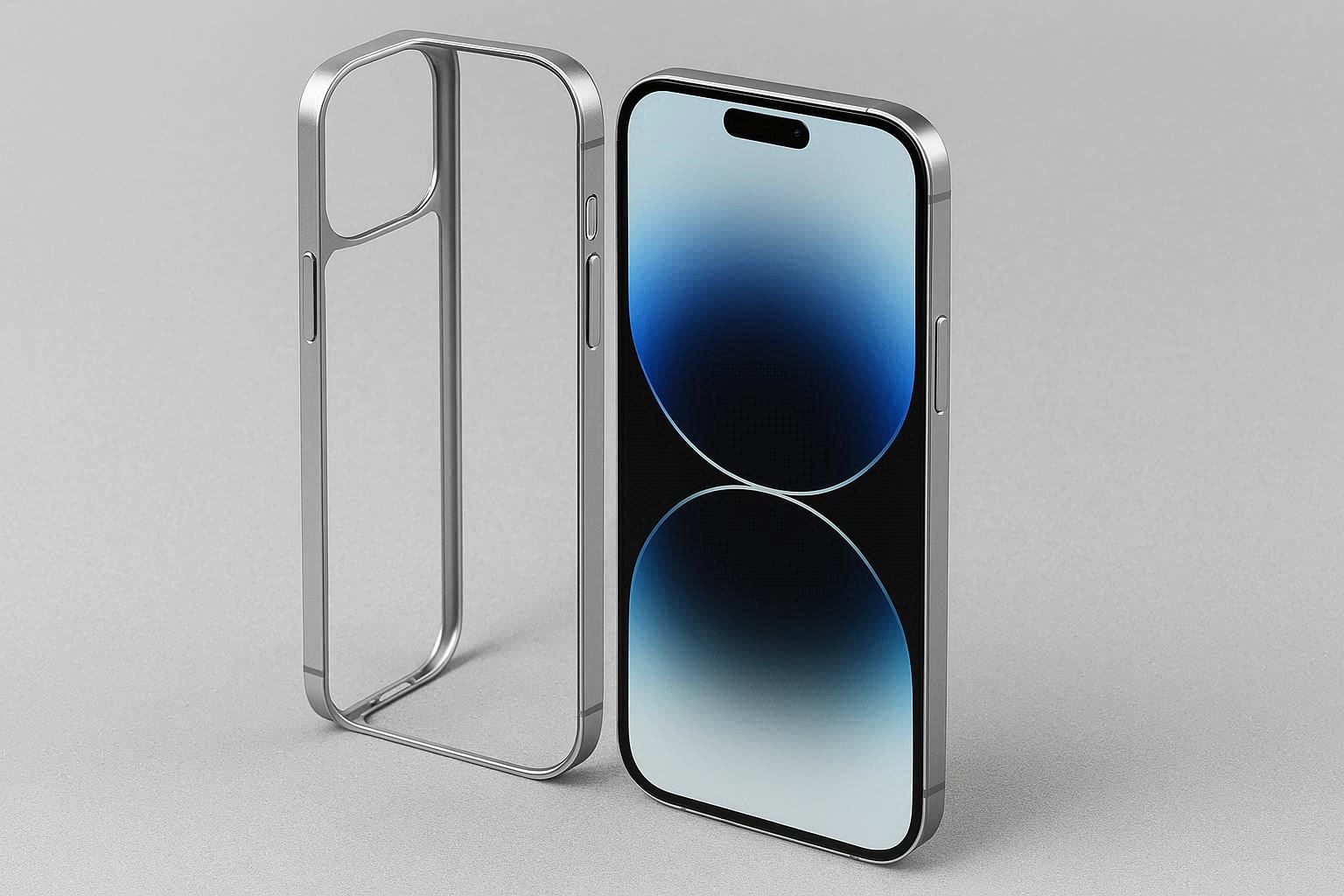 Ultra Thin Metal Frame Phone Case Aluminum - Image 1