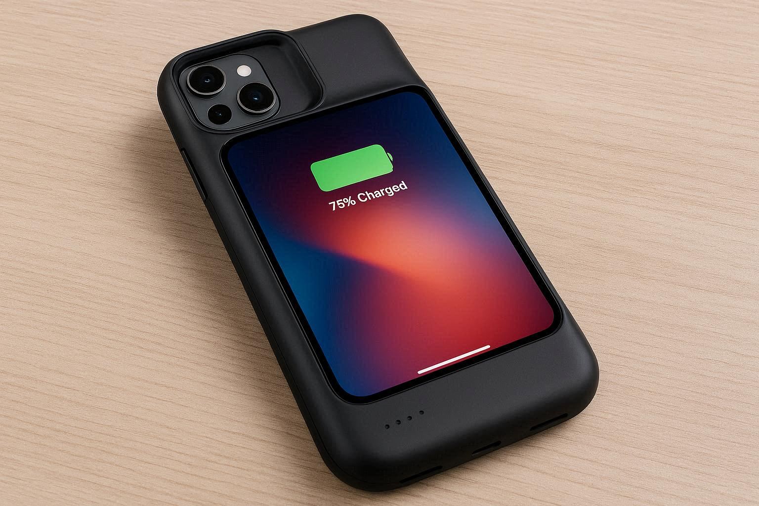 Battery Extender Phone Case with Power Bank - Image 1