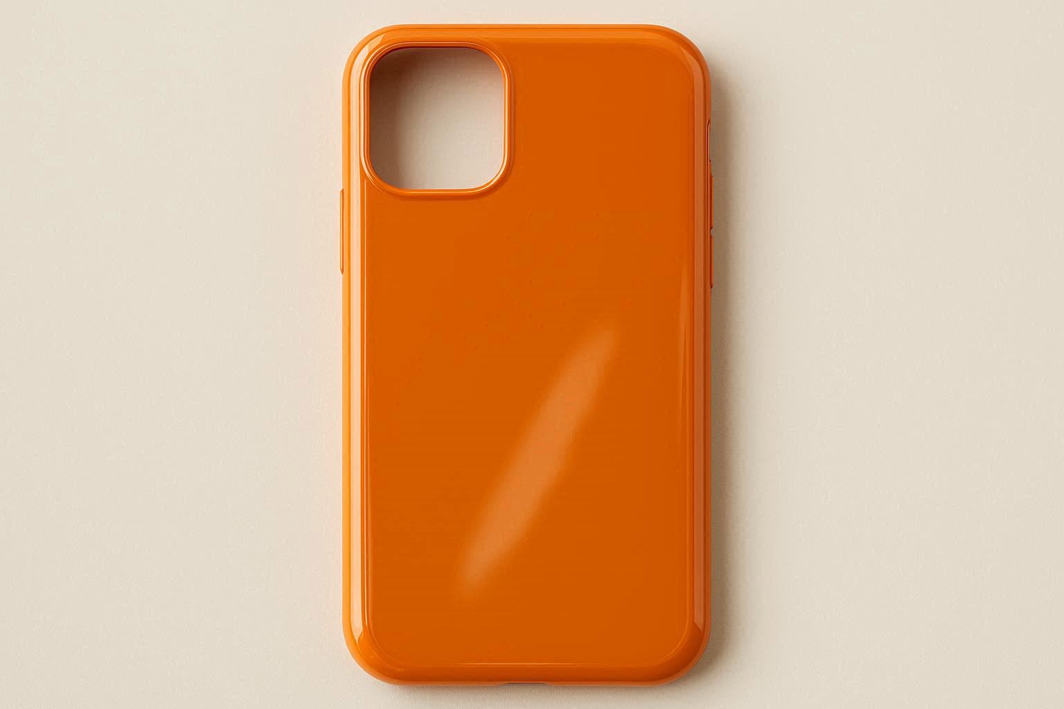 Designer Inspired Solid Color Silicone Case Glossy - Image 1