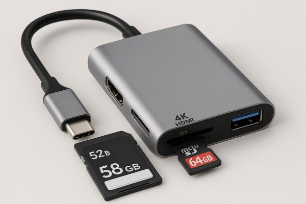 USB C SD Card Reader 4K HDMI