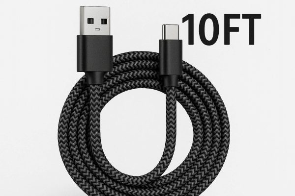 Braided USB C Cable 10ft Extra Long