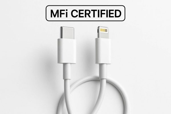 USB C to Lightning Cable MFi Certified